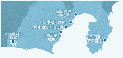 靜岡縣的地圖