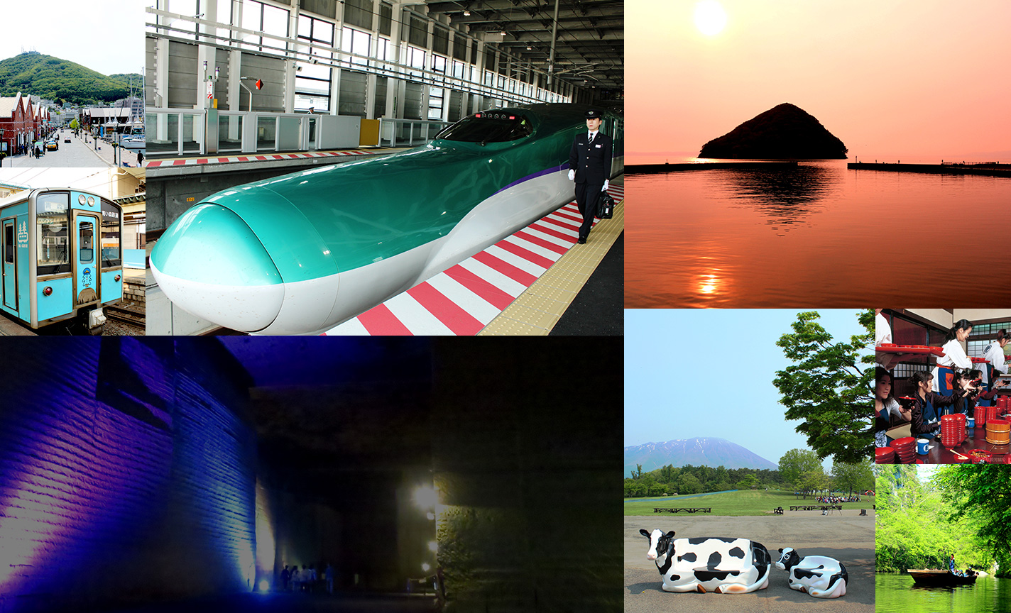 夏日新綠，搭乘北海道新幹線，探索沿線絕景風光與特色美食