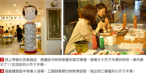 了解鳴子的傳統工藝、小芥子木偶的歷史「日本小芥子木偶館」