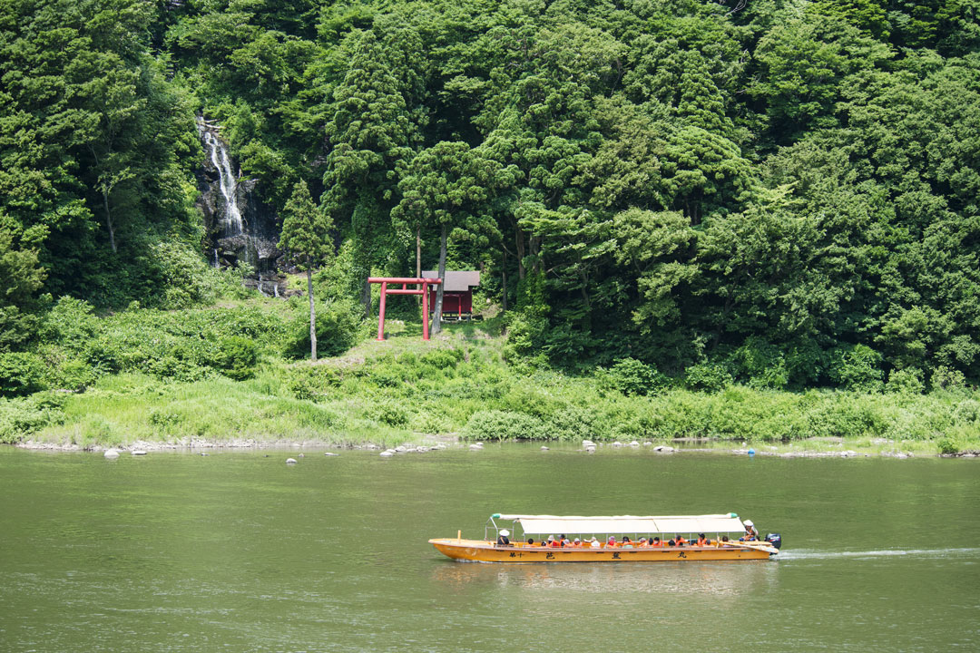 最上川遊船（照片提供：山形縣）